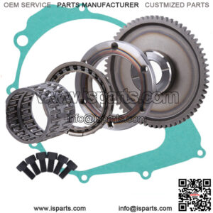 New One Way Starter Clutch Gear & Gasket For Yamaha Warrior 350 1987-2004 YFM350