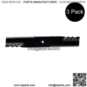 LAB50-0410_x6 Qty 6: Heavy Duty Toothed Mower Blade