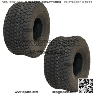 2 Turf Tires 20x10x8 Super Turf 4 Ply Tubeless for Lawn Mower Tractor (160-421