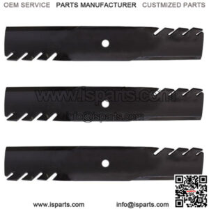 3 Pack Tooth Mulch Blade Fits Dixie Chopper 30227-50H 30227-50X