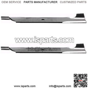 (2) Blades fits Wright 71440001 Stander Mower Blade Pack 36" Set