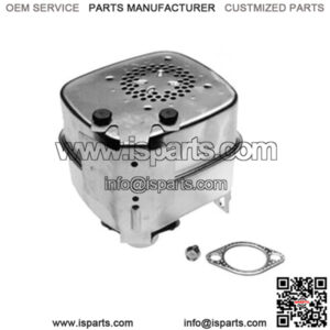 491413 Low-Tone Muffler Fits Briggs and Stratton 10 thru 12-1/2 HP Engines