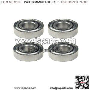 (Qty 4) Z9504-RST Lawn Mower Bearing 3/4" Bore 204BBAR P204RR6 JD9236 JD9296