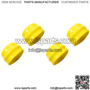 Four (4)  Aftermarket Wheel Bearing Caps Fits John Deere Fits JD L-Series