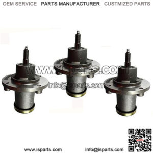 Set of 3 Lawn Mower Spindle Assembly Fits Husqvarna EZ4216 GTH2752 GT52 EZ4220