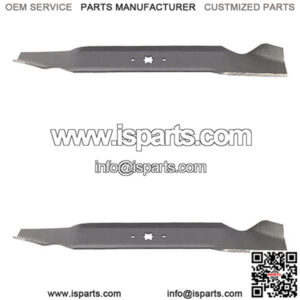 (2) Aftermarket Standard Mower Blades Requires (2) Blades for 42" Deck Fits MTD