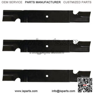 Set of 3 Oregon Extreme High-Lift Blades fits Woods F Series D6118T D6121T 61"