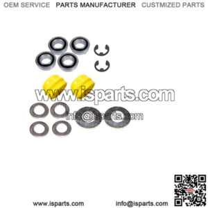 (4 Pack) AM127304 AM118315 AM35443 Fits John Deere Front Wheel Bearing Kit