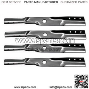 (4) 6197 Rotary Blade Compatible With Snapper 2-4466, 42998, 7024466, 7042998