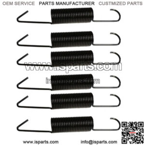 (6) Belt Tension Spring Fits John Deere L120 L130 X140 145 D140 GX21582