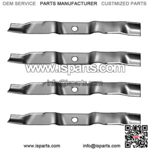 (4) 6476 Rotary Blades Compatible With Murray 095100E701, 095100E701A, 95100