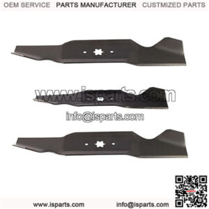 1 Set of 3 Blades fits 46" MTD 942-0645, 942-0644, 742-0645, 742-0644, 1037