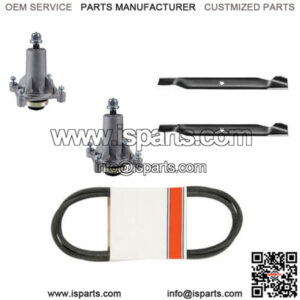 42" Deck Rebuild Kit Spindles 21546238 Belt 21547027 Blades 197253 Fits Ariens