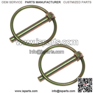 S070904ZBU Two 1/4" Lynch Pins Speeco Lynch Pin