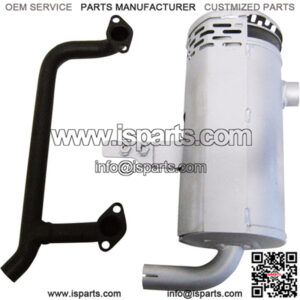 Vertical-Mount Engine Muffler Oil Filter Side Discharge Confidant Engine Kohler