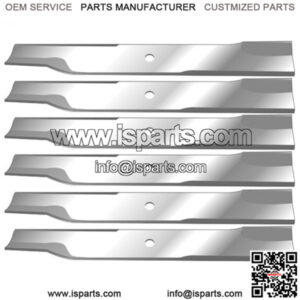 6 Pack Oregon 92-045 Mower Blade for Hustler 798496 66 Super Z Side Discharge"