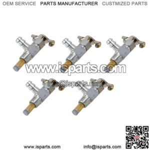(5) Fuel Tank Shut Off Debris Screen 07-400 Fuel Shut-Off Valve 1/8" Pipe Thread