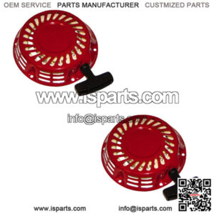 Set of Two Recoil Starter Fits Honda Generator GX120 GX160 GX200 5.5 6.5HP