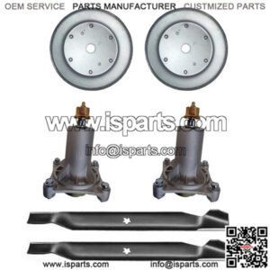 539112057 Spindles, Blades, & Pulleys Kit Fits Husqvarna 42" Deck