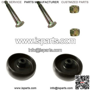 Two (2) New Deck Wheels Fits John Deere Z355R Z375R Z425 Z435 w/ Bolts & Nut