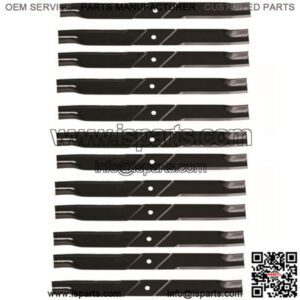 12PK Blades fits Dixie Chopper XCaliber XCD 3674 XC3374 30227-74T 30227-74X