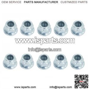 (10) Lock Nuts 14M7396 Fits John Deere 108 111 111H 112LL 116 116H 160 261 180