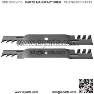 (2) Blades Fits John Deere GY20850 42" Fits Gator Blade