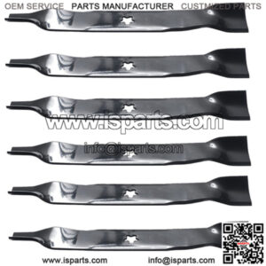 6 Lawn Mower Blades 159705 170698 176084 532176084 Fits Craftsman/Fits Husqvarna
