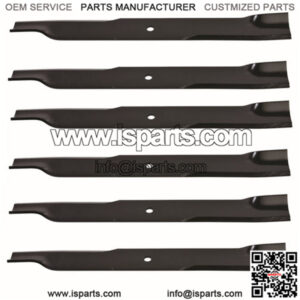 6 High-Lift Blades for Dixie Chopper 72" Cut 30227-72H 30227-72T