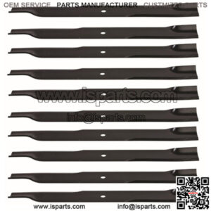 10 High-Lift Blades for Dixie Chopper 72" Cut 30227-72H 30227-72T