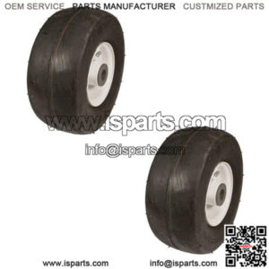 (2) Run Flat Tire Assembly 9-3.50-4 fits Gravely/Areins: 07130100, 045205 (B44)