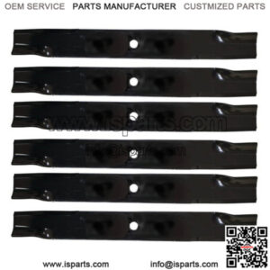 Set of (6) Lawn Mower Blades Fits Ariens, Fits Exmark: Requires 3 for 60" deck