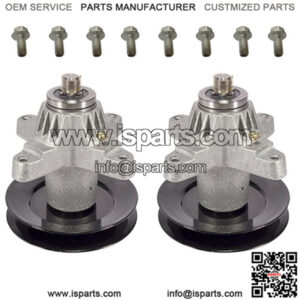 (2PCS) Spindle Assembly fits MTD 918-04126 918-04125 618-04126 38"42" Decks