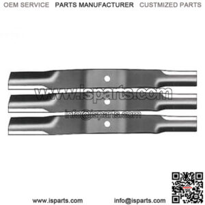 3PK Lawn Mower Blades For Woods 60" L59 F35 RM59 RM500 23825 31359 31359KT