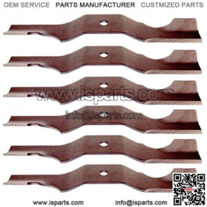 Set Of 6 Blades - 42 Deck Ariens Gravely ZT42 04265400 ZT Zoom Zero Turn Mower"