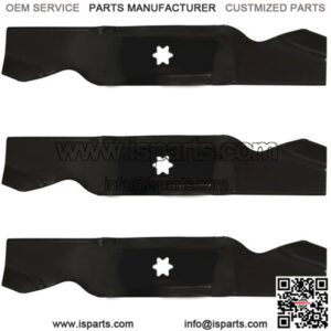 Three (3) Mower Blades Fits MTD 38" Lawn Hydro LT-165 Lawn Tractor LT-16 LT-165