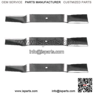 3 Pack Mulching Mower Blade fits Woods 70104