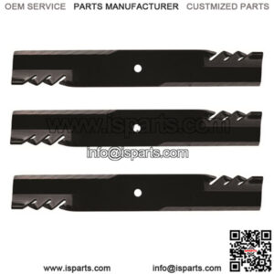Blades 3-Pack fits Bush Hog 72" 82325 95755 50029160 396-737(3)