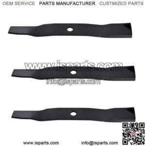 3 Pack Hi Lift Mower Blades For 54 M144652 TCU30317 M164016 Z920 Z810 Z925"