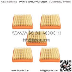 5 Pack Air Filter Panels Fits Stihl 4180-141-0300B FS111 FS131 FS91