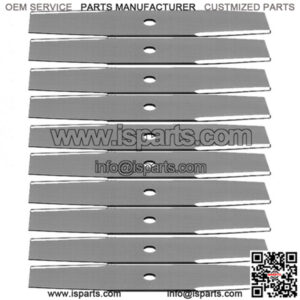 10PK Edger Blades 10 x 2" 1/8" Thick Fits Power Trim 200 And 300 Series
