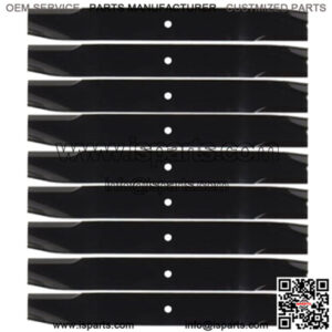 (9) Blades Fits Grasshopper 61" 320243 320245 7079222 7079222 Zero Turn