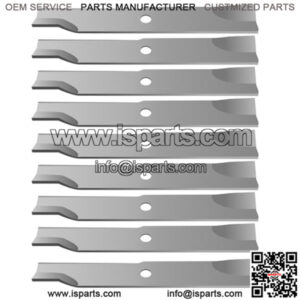 (9) 52 Blades 103-6402 15/16 Center Hole 92-030 Metro Turf" Fits Exmark