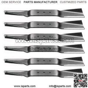 6 Pack of Blades for MTD 942-0171B, 742-0171B, 742-0171, 3356, 335-653, 98-037
