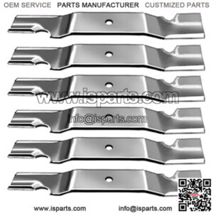 6-PACK LAWN MOWER BLADES 52" FOR GRASSHOPPER 320239