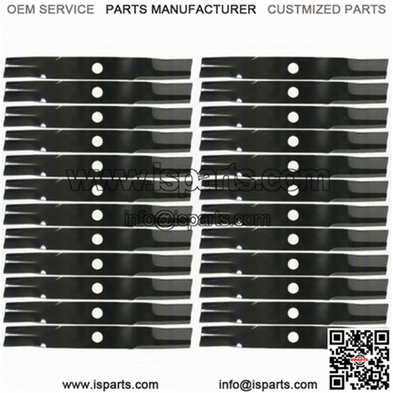 24 Pack Mower Blade K5677-34340 Fits Kubota B2150D, F2560, F3060, Pro Deck, ZD28
