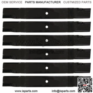 Set of (6) 839-179C High Lift Blades Fits Land Pride Fits Hustler 787739
