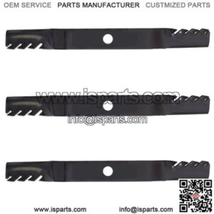 3PK Blades Fits Kubota K5677-34340 ZD28 ZD326 ZD331