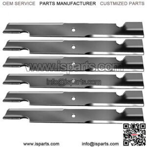 6 Pack 91-242 Mower Blade for Gravely 11234 11234P1