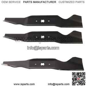 Set of 3, Replaces Blades 742-0644, 742-0645 For MTD
